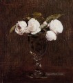 Vase of Roses flower painter Henri Fantin Latour